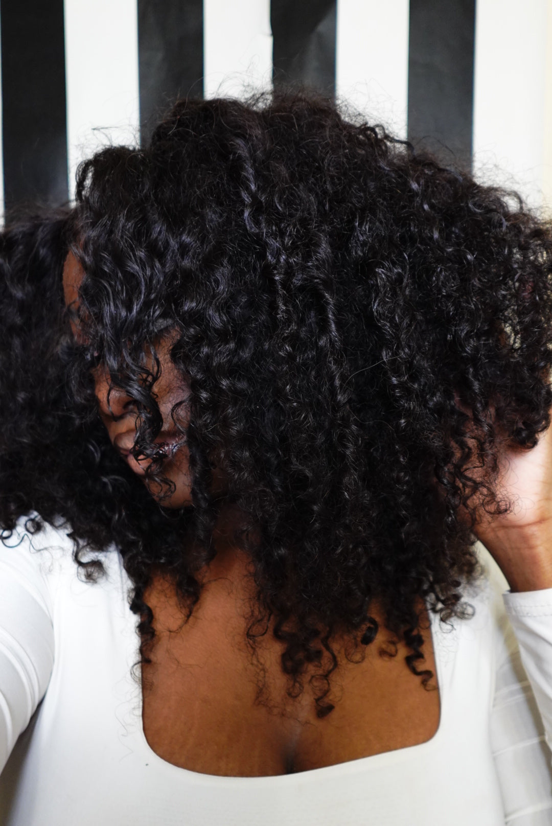 Deep Curly Virgin Human Hair Wig - Bri